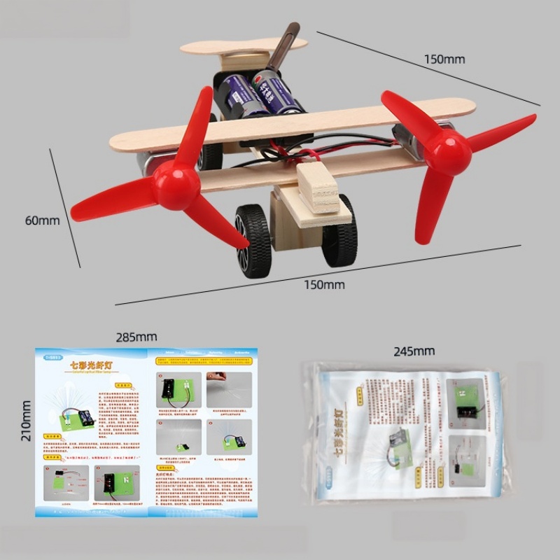 1-3Pcs Double Propeller Glider - Science Project Kit review and price