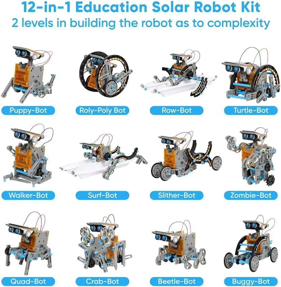 13-in-1 Education Solar Robot  - Science Project Kit review and price