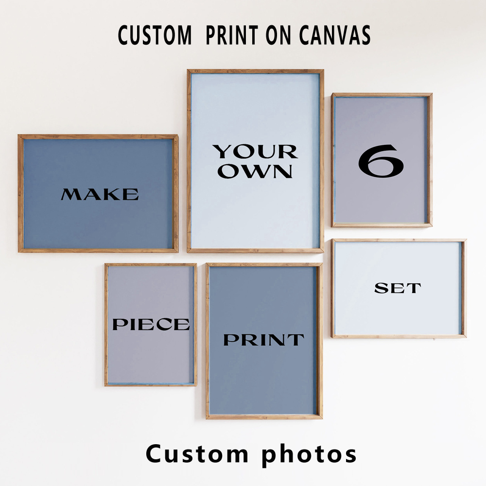 6pcs/set Custom Canvas Prints  - Star Map Poster review and price